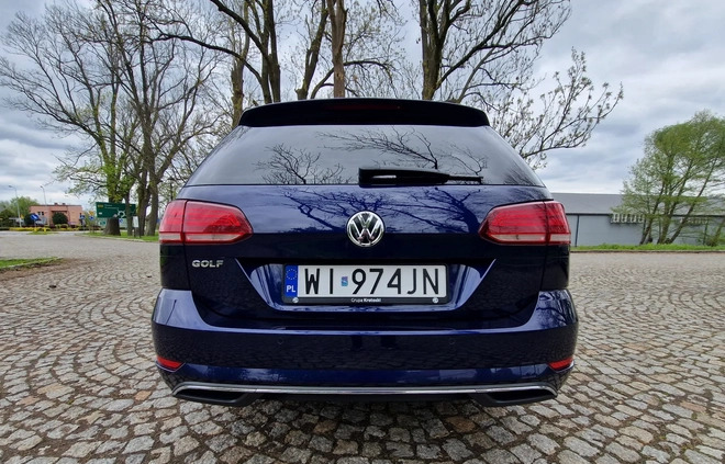 Volkswagen Golf cena 52800 przebieg: 171000, rok produkcji 2019 z Warszawa małe 232